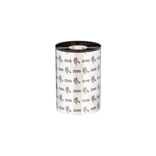 Cinta térmica Zebra 3200 Wax/Resin 450 m 11 cm 6 pièces Noir