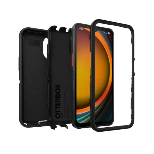 Funda OtterBox Defender Series Silicona Negra Antigolpes para Galaxy XCover7 Pro