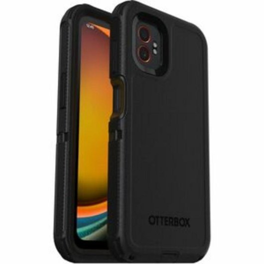 Funda OtterBox Defender Series Silicona Negra Antigolpes para Galaxy XCover7 Pro