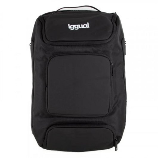 Rucksack für Laptop IGGUAL Safe Fit 15.6" USB Schwarz