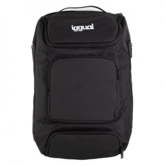 Rucksack für Laptop IGGUAL Safe Fit 15.6" USB Schwarz