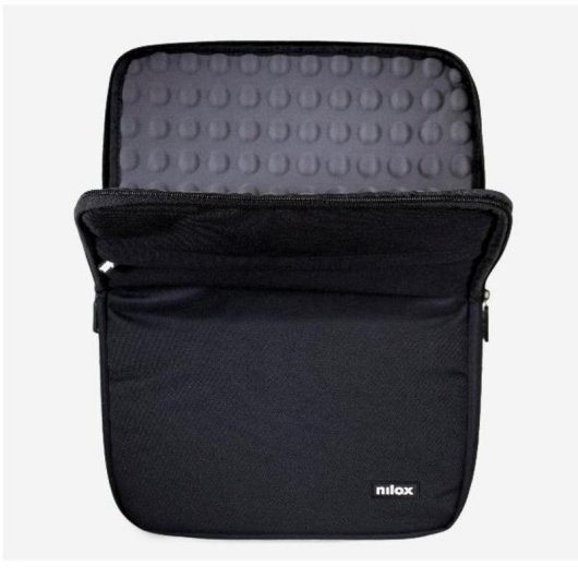 Hülle Sleeve Nilox 15.6 Schwarz für Laptop