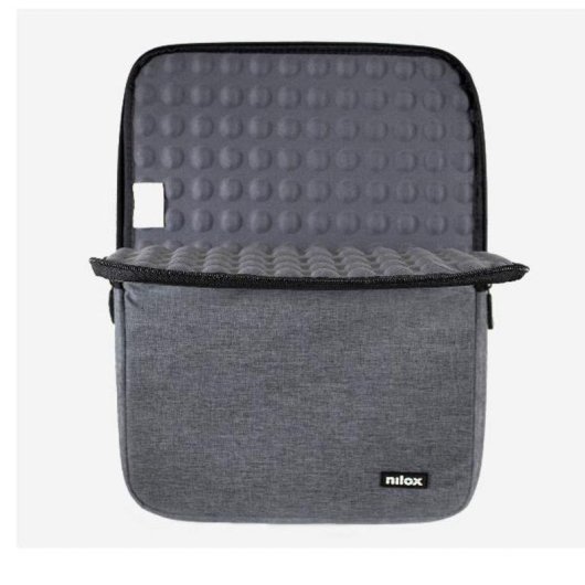 Funda Sleeve Nilox 15.6" Gris Acolchada para Portátiles