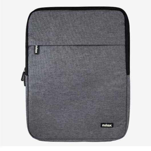 Hülle Sleeve Nilox 17.3" Grau Gepolstert für Laptops
