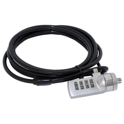 Cable antirrobo para portátiles Approx con bloqueo numérico de 4 dígitos