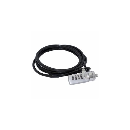 Cable antirrobo para portátiles Approx con bloqueo numérico de 4 dígitos