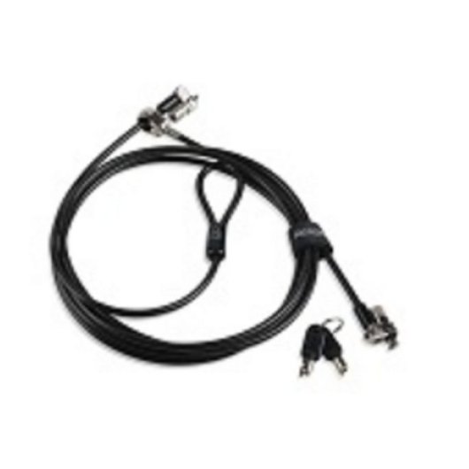 Cabo antifurto Lenovo 4XE0N80915 com chave, preto, 280 g