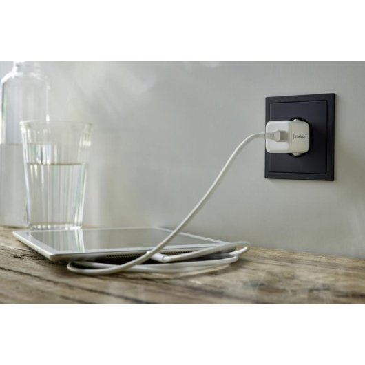 Ladegerät USB-C GaN 30W Intenso Weiß