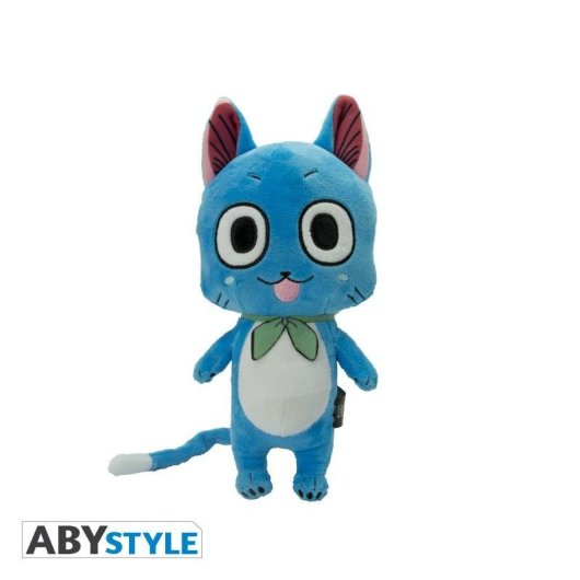Peluche ABYSTYLE FAIRY TAIL Happy 25 cm Blu