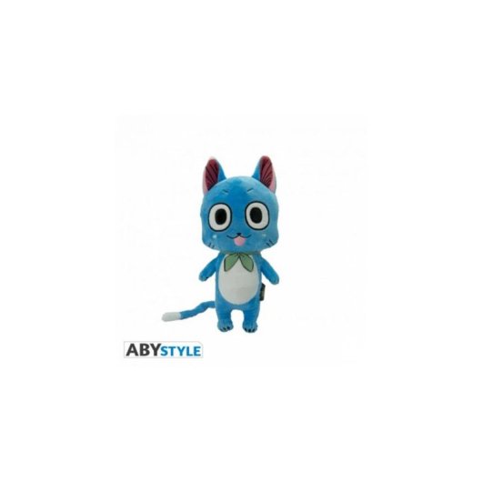 Peluche ABYSTYLE FAIRY TAIL Happy 25 cm Blu