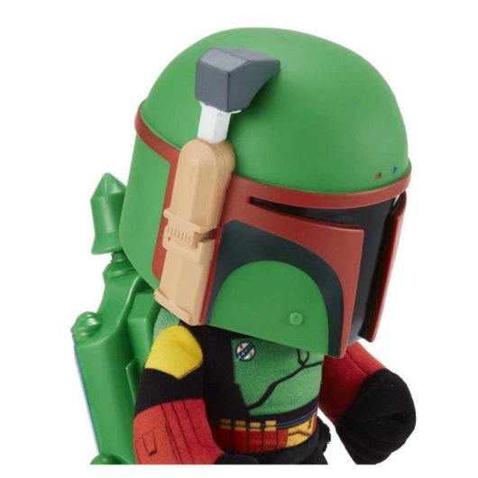 Peluche Star Wars Boba Fett Mattel 30 cm con Lanzador de Misiles