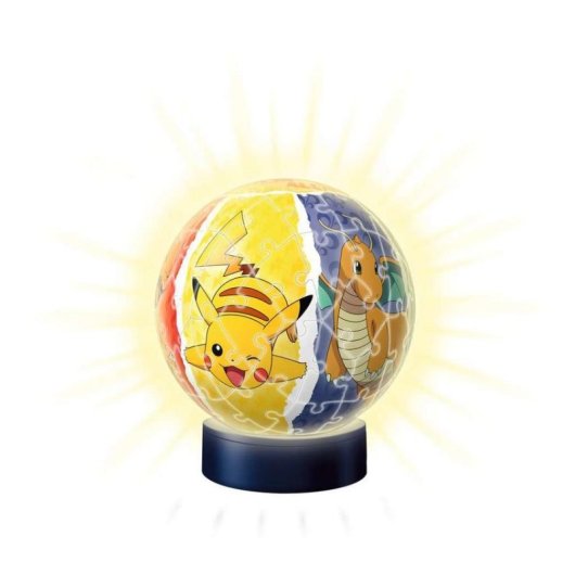 3D-Puzzle Ravensburger mit beleuchteter LED-Basis 72 Teile