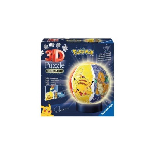 3D-Puzzle Ravensburger mit beleuchteter LED-Basis 72 Teile