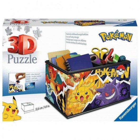 Puzzle 3D Ravensburger Pokémon Storage Box