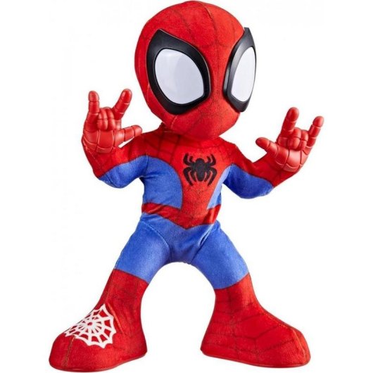 Peluche Interactivo Spidey Baila y Gatea Marvel Hasbro 30 cm