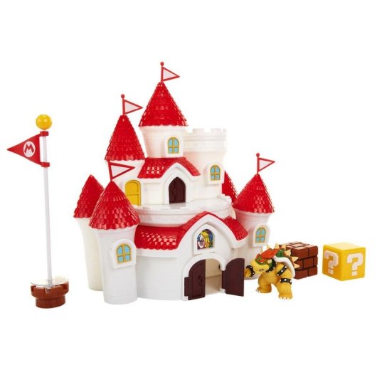 Burg Deluxe Mushroom Kingdom Nintendo JAKKS PACIFIC Multifarben Kunststoff