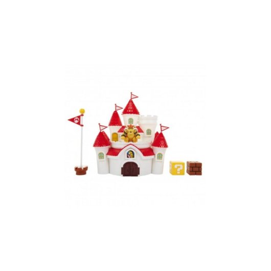 Burg Deluxe Mushroom Kingdom Nintendo JAKKS PACIFIC Multifarben Kunststoff