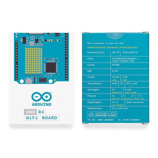 Placa de desarrollo Arduino UNO R4 WiFi Renesas RA4M1 Wi-Fi 4
