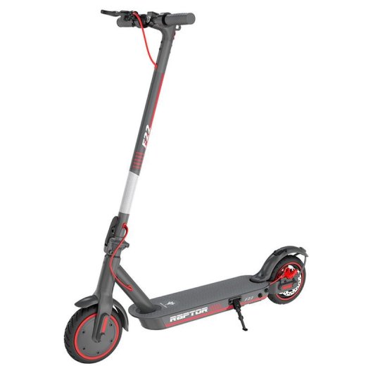 Patinete eléctrico Aiwa F22 Raptor 350W Autonomía 30km Ruedas sólidas Gris