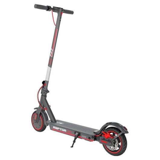 Patinete eléctrico Aiwa F22 Raptor 350W Autonomía 30km Ruedas sólidas Gris