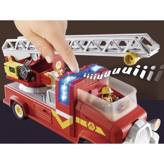 Camión de Bomberos Playmobil Duck On Call 70911 con Efectos de Luz y Sonido