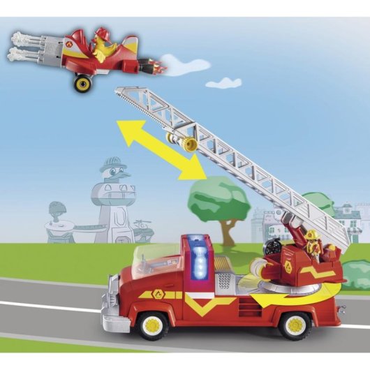 Camión de Bomberos Playmobil Duck On Call 70911 con Efectos de Luz y Sonido