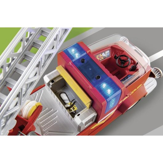 Camión de Bomberos Playmobil Duck On Call 70911 con Efectos de Luz y Sonido