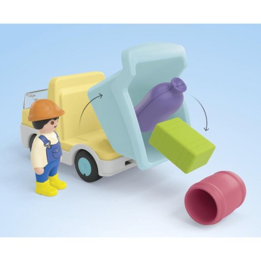 Camion con Garage Playmobil Junior Azione Avventura 1-4 anni