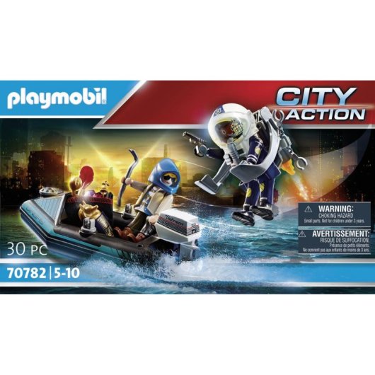 Set di Giocattoli Playmobil City Action 70782 Polizia