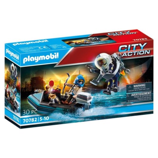 Set di Giocattoli Playmobil City Action 70782 Polizia