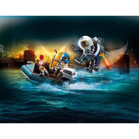 Set di Giocattoli Playmobil City Action 70782 Polizia