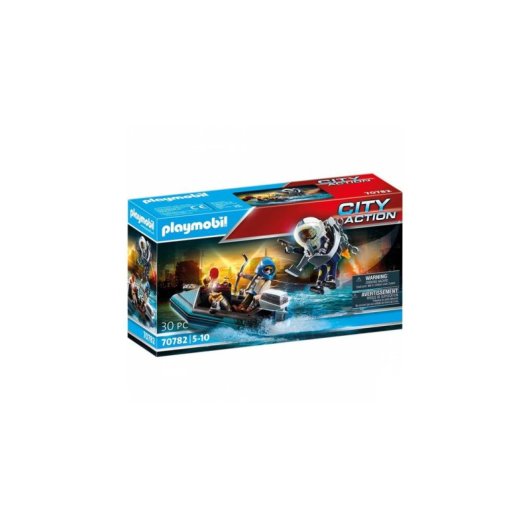 Set di Giocattoli Playmobil City Action 70782 Polizia