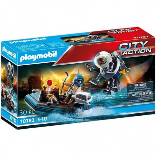Set di Giocattoli Playmobil City Action 70782 Polizia