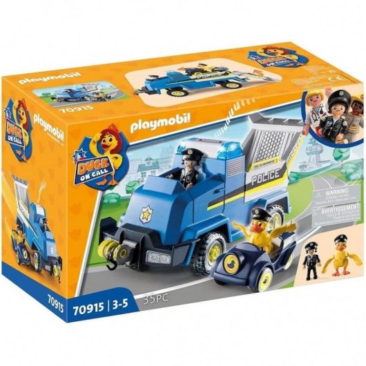 Polizeifahrzeug Playmobil Duck On Call 70915 mit Sound und Licht