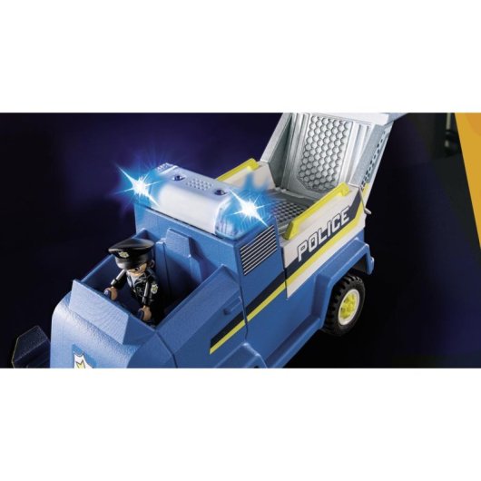 Polizeifahrzeug Playmobil Duck On Call 70915 mit Sound und Licht