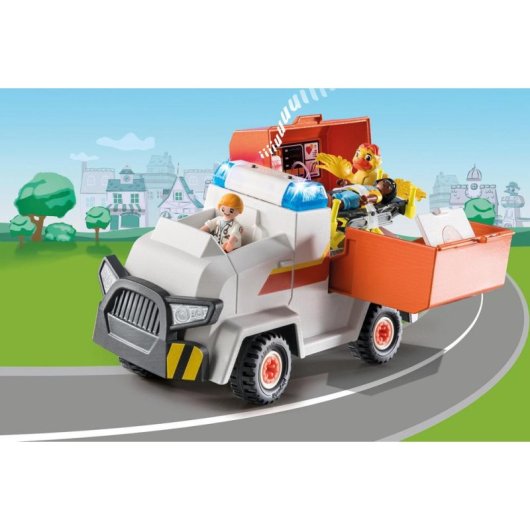 Gioco Playmobil Duck On Call Auto e città 3 pezzi