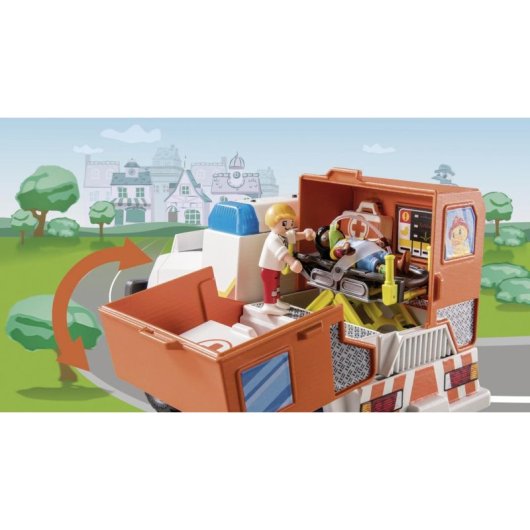 Gioco Playmobil Duck On Call Auto e città 3 pezzi