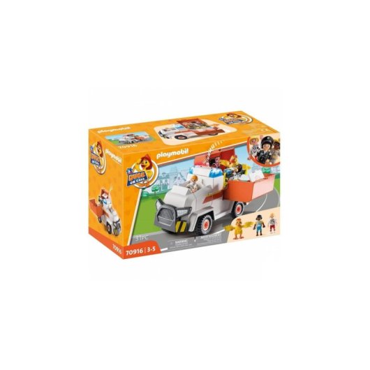 Gioco Playmobil Duck On Call Auto e città 3 pezzi