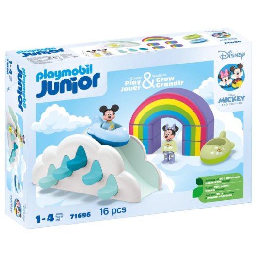 Juego de Construcción Playmobil Junior Mickey y Minnie Casa en las Nubes