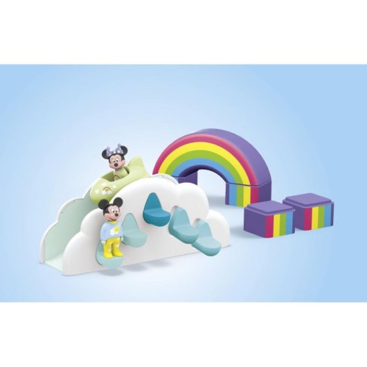 Juego de Construcción Playmobil Junior Mickey y Minnie Casa en las Nubes