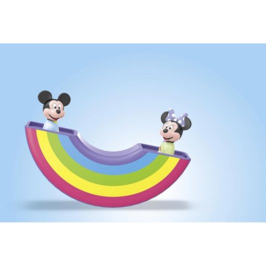 Juego de Construcción Playmobil Junior Mickey y Minnie Casa en las Nubes