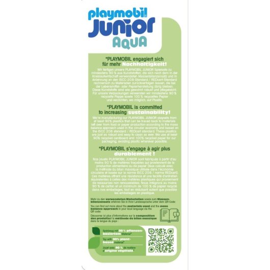 Set giochi acqua Playmobil 71689 Junior Multicolor Plastica