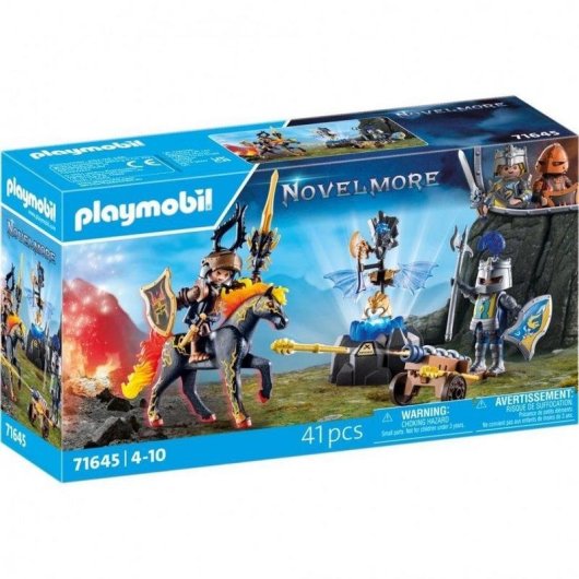 Figura de juguete Playmobil Novelmore 71645 Multicolor Plástico 41 piezas