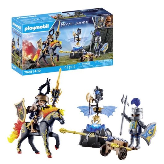 Figura de juguete Playmobil Novelmore 71645 Multicolor Plástico 41 piezas