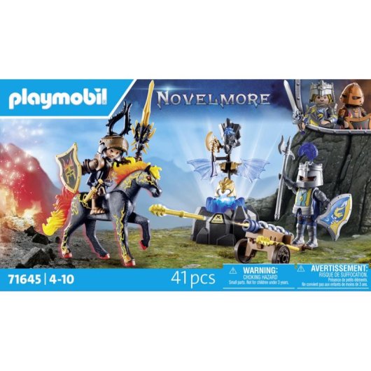Figura de juguete Playmobil Novelmore 71645 Multicolor Plástico 41 piezas