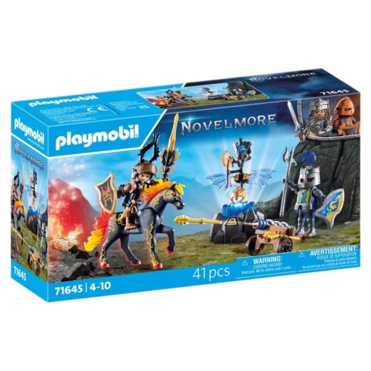 Figura de juguete Playmobil Novelmore 71645 Multicolor Plástico 41 piezas