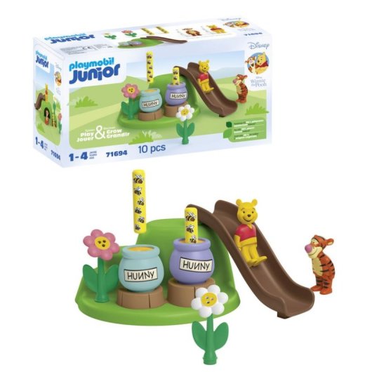 Jogo Playmobil Junior 71694 Abejas Jardim Winnie the Pooh & Tigger