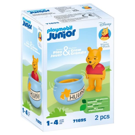 Figura de juguete Playmobil Junior 71695 Winnie the Pooh 1 año multicolor