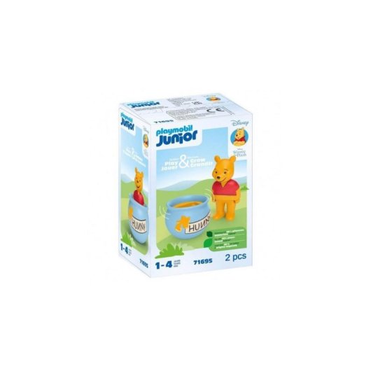 Figura de juguete Playmobil Junior 71695 Winnie the Pooh 1 año multicolor