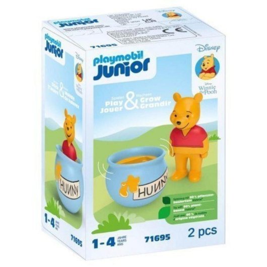 Figura de juguete Playmobil Junior 71695 Winnie the Pooh 1 año multicolor